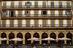 EUROPE : SPAIN : Basque Country (Pais Vasco)
San Sebastian (Donostia)
Plaza de la Constitucion (constitution square) the center of old city.
Once a bull ring, is now the center of events and social life.