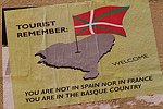 EUROPE : SPAIN : Basque Country (Pais Vasco)
San Sebastian (Donostia)
street propaganda posters supporting the basque cause
