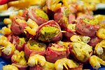 EUROPE : SPAIN : Basque Country (Pais Vasco)
San Sebastian (Donostia)
Pintxos culture.
The basque version of tapas, apetizers usually accompained by Txakoli wine or beer.
